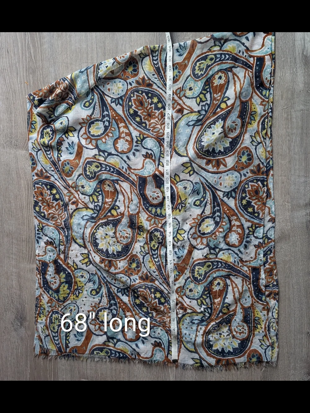 N/A allover paisley